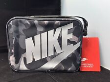Nike Boys Futura Fuel Pack Lunch Box Insulated Hard Shell Black Camo School