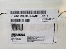 Siemens 6es7-390-1ae80-0aa0 Simatic S7-300 482.6 Mm Mounting Rail New In Box