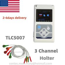 Portable Ecg Holter 3 Leads 24 Hour Recorder Dynamic Ecg Systemspc Software
