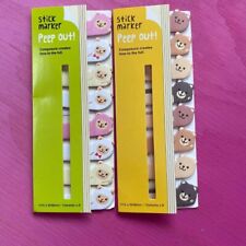Animal Sticky Notes Cute Bear Or Lamb Sticky Paper Page Markers Book Marks