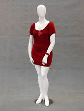 Female Plus Size Egg Head Mannequin Dress Form Display Md-nancyw2