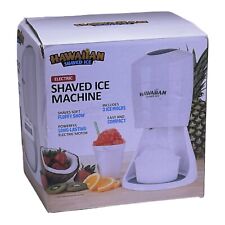 Hawaiian Shaved Ice S900a Shaved Ice And Snow Cone Machine 120v White