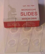 Blank Microscope Slide Double Concave Cavity Depression Slides