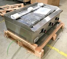 New Radiant Char Broiler Gas Grill 36 90000 Btu Commercial Kitchen Eq Nsf