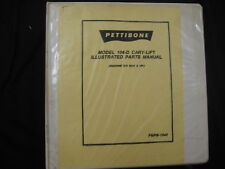 Pettibone 104-d Cary-lift Fork Lift Parts Manual