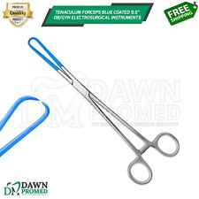 Tenaculum Blue Coated Forceps 9.5 Obgyn Electrosurgical Instruments