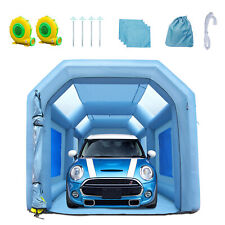 Vevor Inflatable Spray Booth Car Paint Tent 20x10x8ft Filter System 2 Blowers