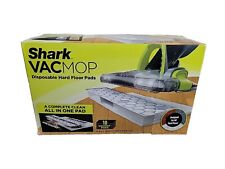 Shark Vacmop Vac Mop Disposable Hard Floor Refill Pads 1 Box 10 Count