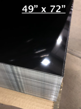 49 X 72 Black Aluminum Sheet Flat .030 Thick - Cargo Trailer Repair Etc.