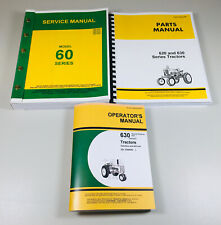 Service Parts Operators Manual For John Deere Model 630 Tractor Repair Set