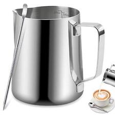 Espresso Milk Frothing Pitcher Stainless Steel Milk Frothing Pitcher 12oz350ml