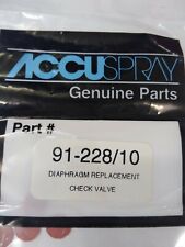 Accuspray 91-22810 Diaphragm Replacement Check Valve Nip Save