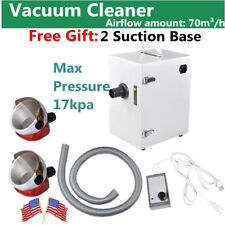 110v Dental Lab Digital Single Row Dust Collector Vacuum Cleaner Suction Base