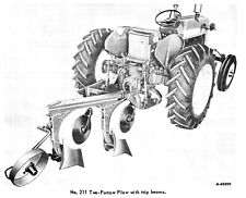 Ih International Harvester 211 311 2 Point Fast Hitch Plow Owners Manual 560