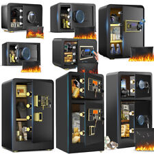 2.0 4.5 Cub Digital Safe Box Lcd Keypad Lock Home Office Cash Money Fireproof