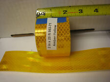 3m Brand 983-71 Amber Yellow Gold Roll Reflective Tape 2 X 25 Custom Cut