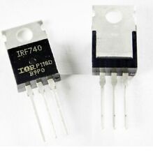 10 Pcs Irf740 Mosfet N-ch 400v 10a To-220 Free Shipping With Tracking Number