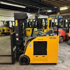 2019 Yale Esc040ad Used Forklift 4000lbs 36v Quad Mast Sideshift 4573 Hours