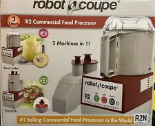 Robot Coupe - R2n - Brand New 3 Qt Commercial Food Processor W Continuous Feed