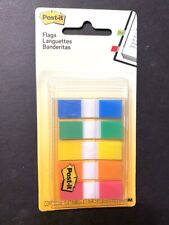 Post-it Flags Page Marker Portable Dispenser 5 Colors 12 Wide 100 Flags Tabs