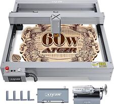 Atezr P10 Combo 10-12w Laser Engraver With Air Assist Rotary Roller 17x17
