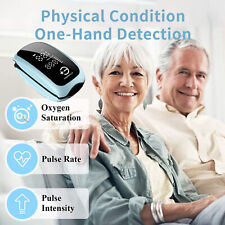 Rechargeable Finger Pulse Oximeter Blood Oxygen Spo2 Monitor Heart Rate Oled Aus