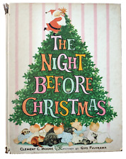 The Night Before Christmas Clement C Moore Gyo Fujikawa Hardcover 1961
