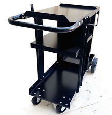 Welder 3 Shelves Welding Cart For Plasma Cutter Mig Tig Arc W Storage Tank