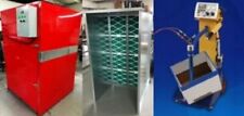 Powder Coat Complete Turnkey System Includes Oven 4x4x6 Box Feeder Spray Booth