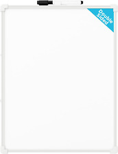 Double-sided Small Dry Erase Board 14x11 Mini Hanging Whiteboard Dry Erase W