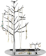 Jewelry Display Organizer Necklace Ring Earring Tree Stand Holder Jewelry Rack