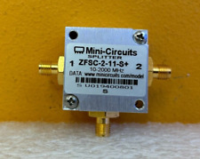 Mini-circuits Zfsc-2-11-s 10 Tp 2000 Mhz Sma F Coaxial Power Splitter. New