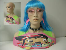 Sexy Asian Cosplay Professional Mannequin Display Head Bust Head Shirt Only