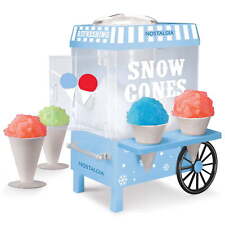Electric Snow Cone Machine Maker Ice Crusher Shaver Shaved Best Snow Smoothie