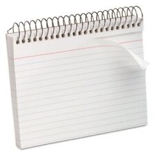 Oxford Spiral Index Cards 4 X 6 Perforated 50 Cards White Oxf40283