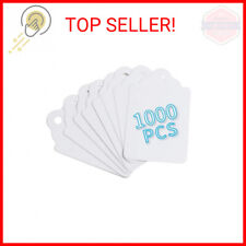 Unstrung Marking Tags 1.75 X 1.1 Inches Price Tags 1000 Pcs White Merchandise