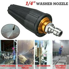 14 High Pressure Washer Rotating Turbo Nozzle Spray Tip 4.0 Gpm 4000psi Quick
