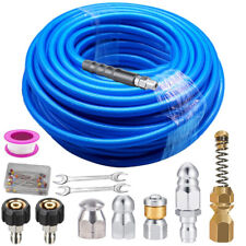 50100200ft 14m-npt Drain Cleaning Hose Sewer Jetter Nozzles-pressure Washer