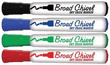 Board Dudes Srx Dry Erase Markers Broad Tip 4-pack Assorted Colors Cxy30