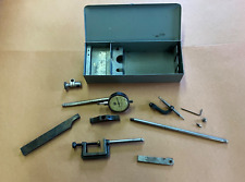 Vintage Montgomery Ward .001 Dial Test Indicator Set With Attachments In Case