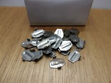Qty.30 Flexco No.1 Conveyor Belt Fastener Clips Steel New Old Stock Usa