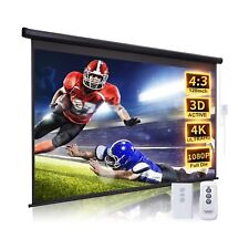 120 Inch Projector Screen Motorized 43 Hd Electric Rising Projector Screen P...