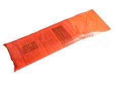 100 Pack - 6 X 19 Orange Newspaper Bags - 0.8 Mil - Heavy Duty Plastic Bag