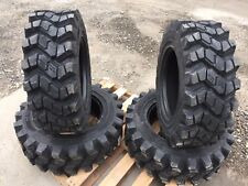 4 Camso Sks753 10-16.5 Skid Steer Tires For Bobcat- 10x16.5 - Good Snow Traction