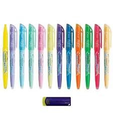 Pilot Frixion Erasable Highlighter Pen 12 Color Ink Frixion Eraser Value Set