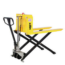 2200lbs 3.3lowered Electric High Lift Pallet Truck 48lx27w Fork Lifting Fork
