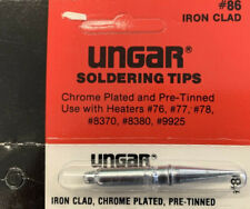 Ungar 86 Solder Tip Iron Clad Chrome Plated Pre-tinned For 76 8300 9920 9200