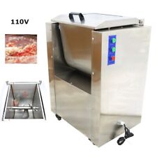 New 10.5gal40l Electric Stainless Steel Meatfood Mixer Grinder 110v 2hp 70rmin