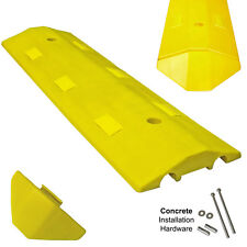 Concrete Light Weight Speed Bump Traffic Road Safety Control - 3 - Yellow