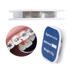 1 Roll50g Dental Orthodontic Arch Wire Ligature Wire Round Wire 0.20.250.3mm